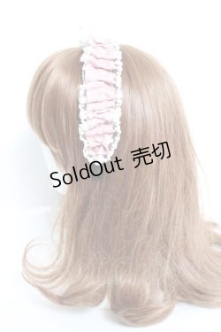 画像2: m petit by misako / TT*AMレースカチューシャ  中桃 Y-26-02-19-005-LO-AC-SZ-ZT639-F004