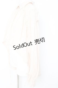 画像3: axes femme / イレヘム×ボリュームシャツ F 生成り Y-26-02-19-026-AX-BL-SZ-ZS