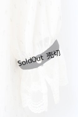 画像4: axes femme POETIQUE / ラメドット楊柳ブラウス  生成り Y-26-02-19-031-AX-BL-SZ-ZY