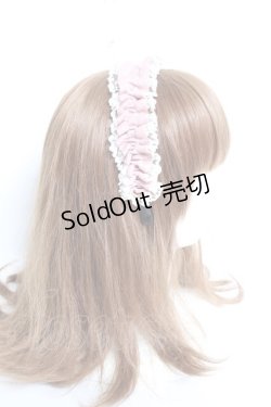 画像4: m petit by misako / TT*AMレースカチューシャ  中桃 Y-26-02-19-005-LO-AC-SZ-ZT639-F004