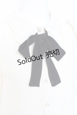 画像3: axes femme POETIQUE / ローズふくれジャガードブラウス M 生成り Y-26-02-19-032-AX-BL-SZ-ZS