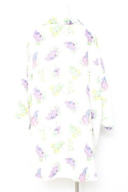 画像2: AXES-X / ぶどうプリントアロハ Xl 白 Y-26-02-19-033-LO-BL-SZ-ZY