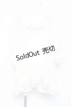 画像1: axes femme / シフォントップス  生成り Y-26-02-19-042-AX-TO-SZ-ZY