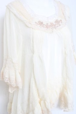 画像3: axes femme / シフォントップス  生成り Y-26-02-19-042-AX-TO-SZ-ZY