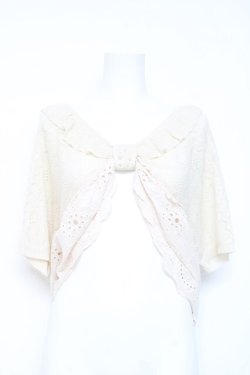 画像1: axes femme / リボンプルオーバー M 生成り Y-26-02-19-046-AX-TO-SZ-ZY