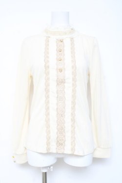 画像1: axes femme / プチスタンドブラウス風インナー M 生成り Y-26-02-19-049-AX-TO-IG-ZY