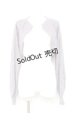 画像1: axes femme POETIQUE / ニットワンピース M ラベンダー Y-26-02-19-060-AX-OP-SZ-ZY