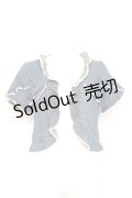 axes femme / デニム風ボレロ M ブルー Y-26-02-19-062-AX-TO-SZ-ZY