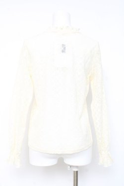 画像2: m petit by misako / レースインナートップス M 生成り Y-26-02-19-068-LO-TO-SZ-ZY