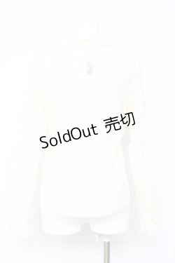 画像2: m petit by misako / レースインナートップス M 生成り Y-26-02-19-068-LO-TO-SZ-ZI