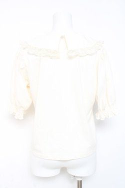 画像2: m petit by misako / 丸襟プルオーバー L 生成り Y-26-02-19-069-LO-TO-SZ-ZY