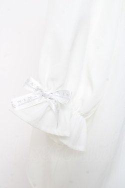 画像3: m petit by misako / NINA'Sコラボブラウス M 白 Y-26-02-19-070-LO-BL-SZ-ZY
