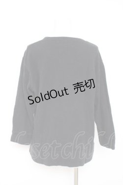 画像2: PINK HOUSE / バラプリントカットソー F 黒 Y-26-02-19-071-LO-TO-SZ-ZY