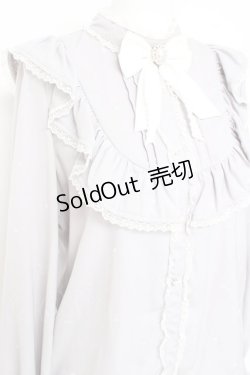 画像3: Rojita / ハート柄フロッキーブラウス M グレー Y-26-02-19-076-LO-BL-SZ-ZY