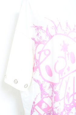 画像3: ACDC RAG / パステルグルーミー リングヒュージT F ホワイト/ピンク Y-26-02-19-081-PU-TO-SZ-ZY