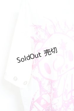 画像3: ACDC RAG / パステルグルーミー リングヒュージT F ホワイト/ピンク Y-26-02-19-081-PU-TO-SZ-ZY