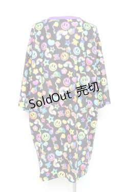 画像2: ACDC RAG / RAINBOW PF ヒュージT F ブラック Y-26-02-19-082-PU-TO-SZ-ZY