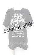 SEX POT ReVeNGe / スカルプリントカットソー  黒 Y-26-02-19-085-SP-TO-SZ-ZY