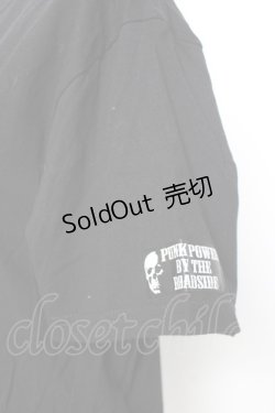 画像4: SEX POT ReVeNGe / スカルプリントカットソー  黒 Y-26-02-19-085-SP-TO-SZ-ZY