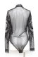 画像2: Restyle / Black gothic CRESCENT MESH BODYSUIT L 黒 Y-26-02-19-087-GO-TO-SZ-ZY (2)