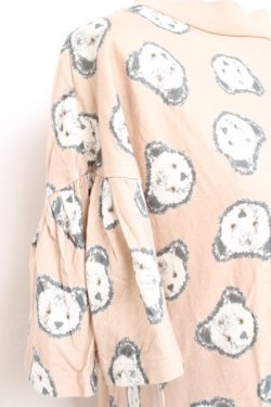 画像3: Candy Stripper / GLOOMY BEAR FRILL SLEEVE ONE-PIECE 2 ベージュ Y-26-02-19-088-PU-OP-SZ-ZY