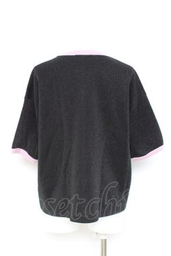 画像2: Candy Stripper / FOR CANDY GIRLS ラメトップス 2 ブラック Y-26-02-19-090-PU-TO-SZ-ZY