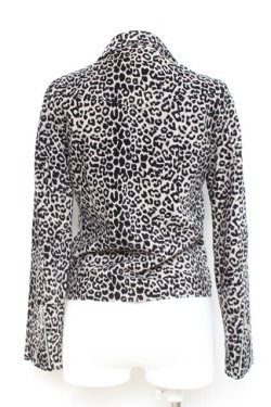 画像2: HELL CAT PUNKS / コットンライダースジャケット S グレー Y-26-02-19-092-PU-JA-SZ-ZY