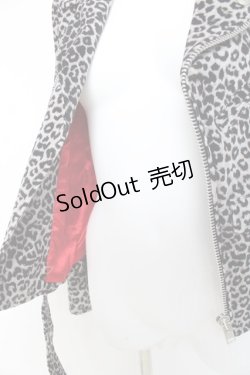 画像6: HELL CAT PUNKS / コットンライダースジャケット S グレー Y-26-02-19-092-PU-JA-SZ-ZY