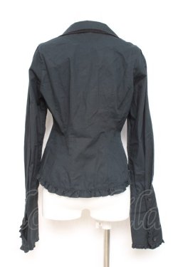 画像3: ALICE and the PIRATES / マッドハッターのブラウス  黒 Y-26-02-19-094-PA-BL-SZ-ZY