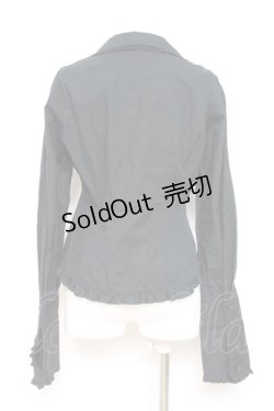 画像3: ALICE and the PIRATES / マッドハッターのブラウス  黒 Y-26-02-19-094-PA-BL-SZ-ZY