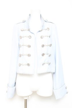 画像1: ALICE and the PIRATES / 忘却と憧憬のショートジャケット  ブルー Y-26-02-19-095-PA-JA-SZ-ZY