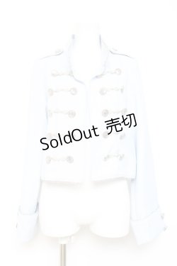 画像1: ALICE and the PIRATES / 忘却と憧憬のショートジャケット  ブルー Y-26-02-19-095-PA-JA-SZ-ZY