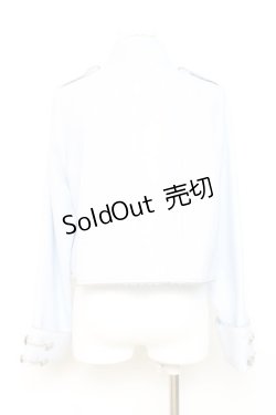 画像2: ALICE and the PIRATES / 忘却と憧憬のショートジャケット  ブルー Y-26-02-19-095-PA-JA-SZ-ZY