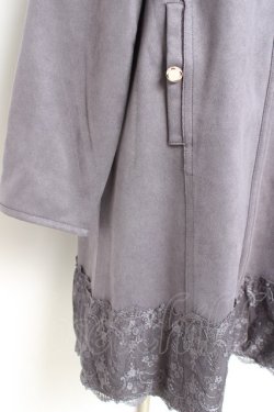 画像3: axes femme / フード付コーディガン F チャコール Y-26-02-19-096-AX-TO-SZ-ZY