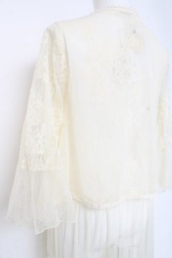 画像3: axes femme / レイヤード風レースガウン M 生成り Y-26-02-19-097-AX-TO-SZ-ZY