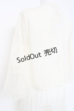 画像3: axes femme / レイヤード風レースガウン M 生成り Y-26-02-19-097-AX-TO-SZ-ZY