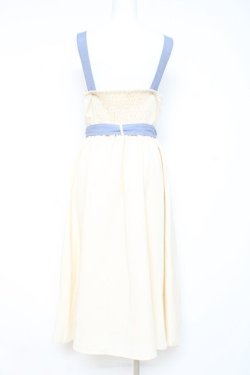 画像2: axes femme / リボンフラワー刺繍ジャンスカ M 生成り Y-26-02-19-103-AX-OP-SZ-ZY