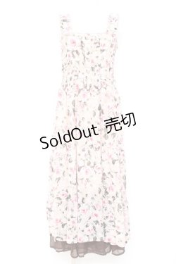 画像1: axes femme / ロングキャミワンピース M ベージュ Y-26-02-19-107-AX-OP-SZ-ZY