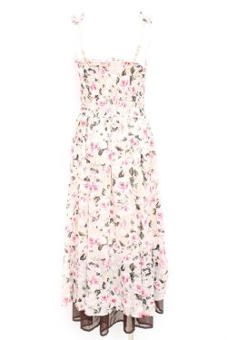 画像2: axes femme / ロングキャミワンピース M ベージュ Y-26-02-19-107-AX-OP-SZ-ZY