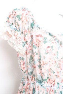 画像5: axes femme / ブルーミングローズ柄ワンピース F ピンク Y-26-02-19-108-AX-OP-SZ-ZY