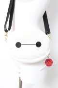 Maison de FLEUR / BAYMAX/フェイスショルダーバッグ F ホワイト Y-26-02-19-011-LO-BG-SZ-ZY