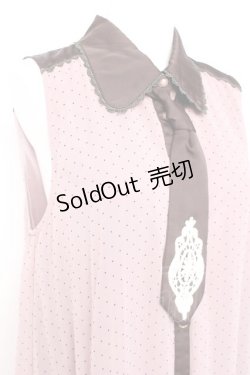 画像3: axes femme POETIQUE / タイ付ドットシフォンワンピース M ラベンダー Y-26-02-19-111-AX-OP-SZ-ZY