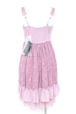 画像2: axes femme / カットJQティアードドレス M ラベンダー Y-26-02-19-112-AX-OP-SZ-ZY