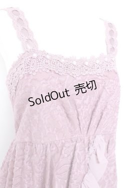 画像4: axes femme / カットJQティアードドレス M ラベンダー Y-26-02-19-112-AX-OP-SZ-ZY