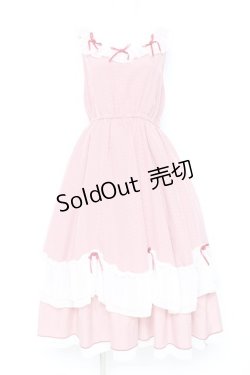 画像1: axes femme / ローズリボンチェックワンピース F 赤 Y-26-02-19-113-AX-OP-SZ-ZY