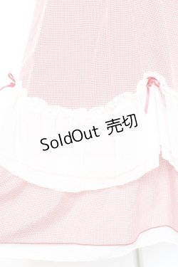 画像4: axes femme / ローズリボンチェックワンピース F 赤 Y-26-02-19-113-AX-OP-SZ-ZY