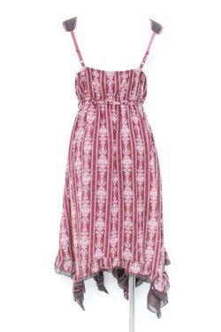 画像2: axes femme / イレギュラーヘムワンピース M ワイン Y-26-02-19-114-AX-OP-SZ-ZY