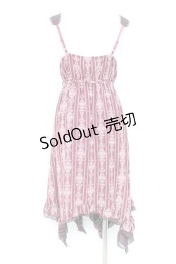 画像2: axes femme / イレギュラーヘムワンピース M ワイン Y-26-02-19-114-AX-OP-SZ-ZY