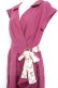 画像3: axes femme / ラップ風シャツワンピース M 紫 Y-26-02-19-116-AX-OP-SZ-ZY (3)