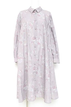 画像1: axes femme POETIQUE / ヴィンテージフラワーワンピース  ピンク Y-26-02-19-121-AX-OP-SZ-ZY